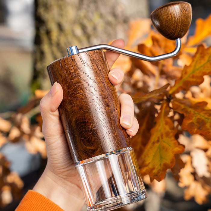 Comandante C40 Nitro Blade Vintage Oak Royal Coffee Grinder MK4