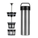 ESPRO P0 Ultralight Travel Coffee Press - Brushed (16oz / 473ml)