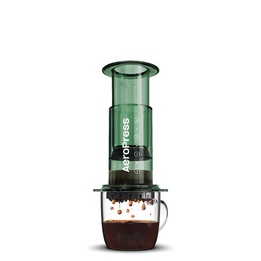 AeroPress Clear Coffee Maker (Green)