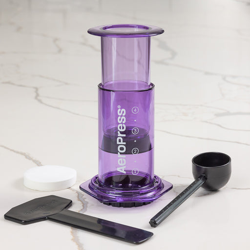 AeroPress Clear Coffee Maker (Purple)