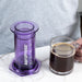 AeroPress Clear Coffee Maker (Purple)