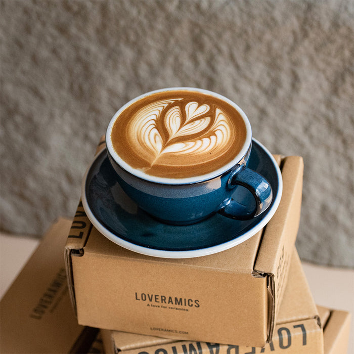 Loveramics Reactive Glaze Potters Cappuccino Cup (Night Sky) 250ml