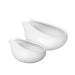 Loveramics Champions Signature Bean Dosing Trays - White (Set of 2)