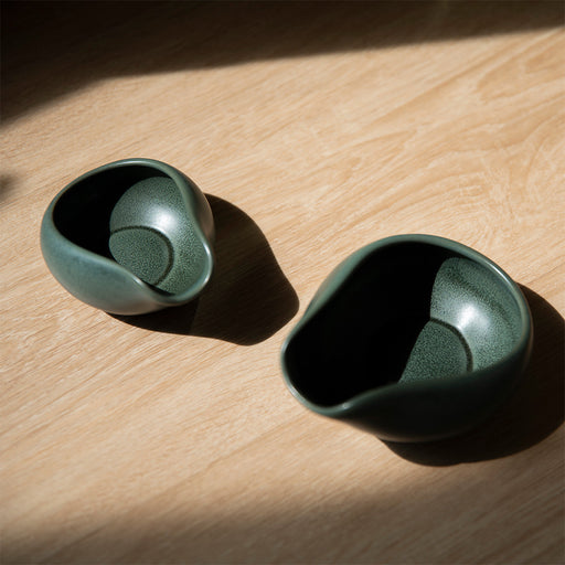 Loveramics Champions Signature Bean Dosing Trays - Matte Dark Green (Set of 2)