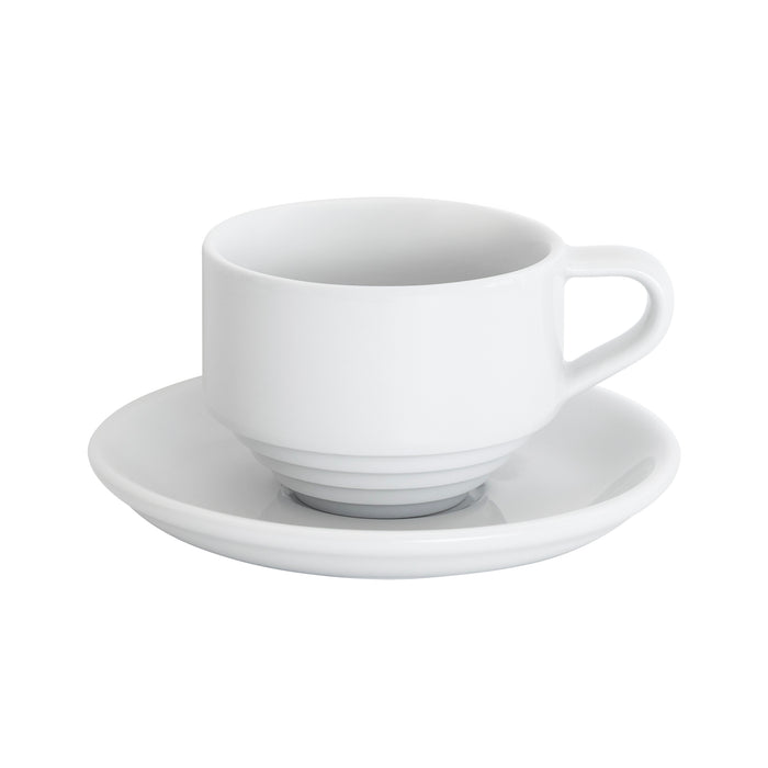 Loveramics Deco 165ml Flat White Cup (White)
