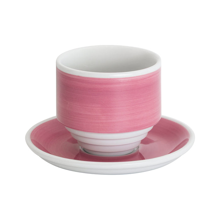 Loveramics Deco 13cm Shared Saucer - Cortado / Flat White / Cupping Bowl (Pink Handpaint)