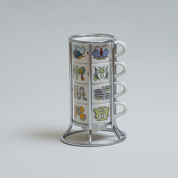 Loveramics Deco Botanical Story 60ml Espresso Cup Set (Beige)