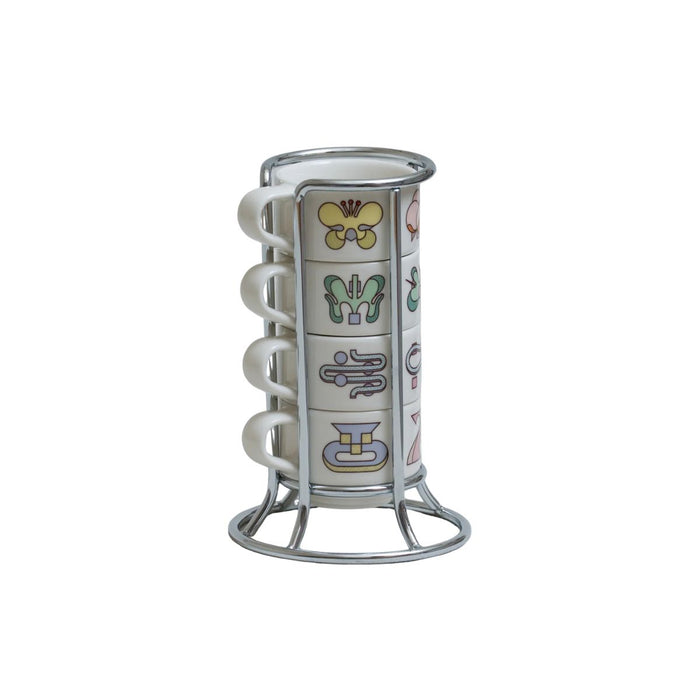 Loveramics Deco Botanical Story 60ml Espresso Cup Set (Beige)