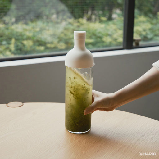 Hario Cold Brew Tea Filter Bottle (White) 750ml