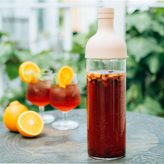 Hario Cold Brew Tea Filter Bottle (White) 750ml