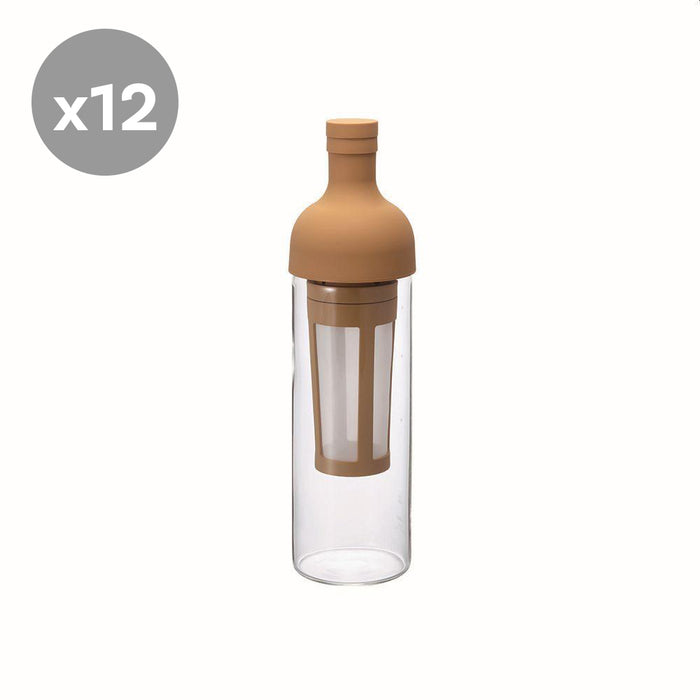 Hario Cold Brew Coffee Filter in Bottle (Mocha) - Bundle of 12