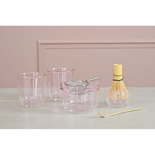 Hario Matcha Collection Tea Set (Pink)