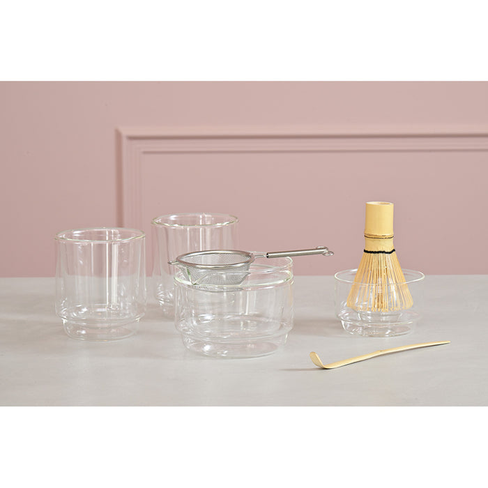 Hario Matcha Collection Tea Set (Clear)