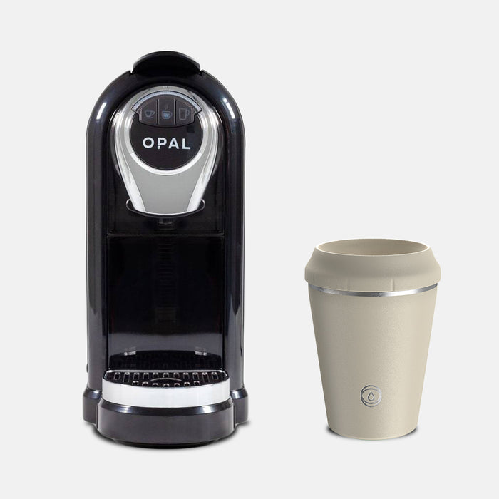 OPAL One and TOPL Flow360° / Stroll Reusable Cup - Oatmeal (8oz) Bundle