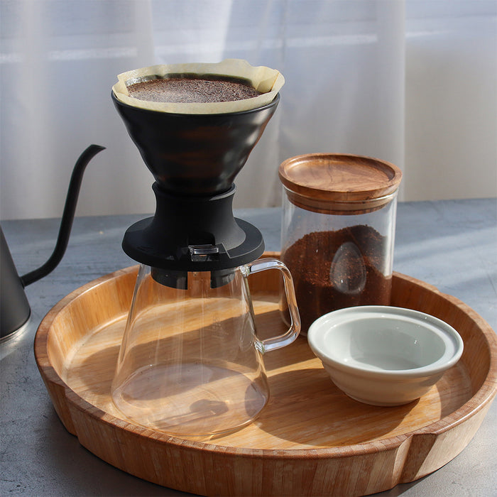 Hario Switch V60 Ceramic Immersion Dripper Smokey Black (Size 02