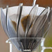 Hario V60 02 Dripper Suiren (Transparent Black)