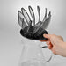 Hario V60 02 Dripper Suiren (Transparent Black)