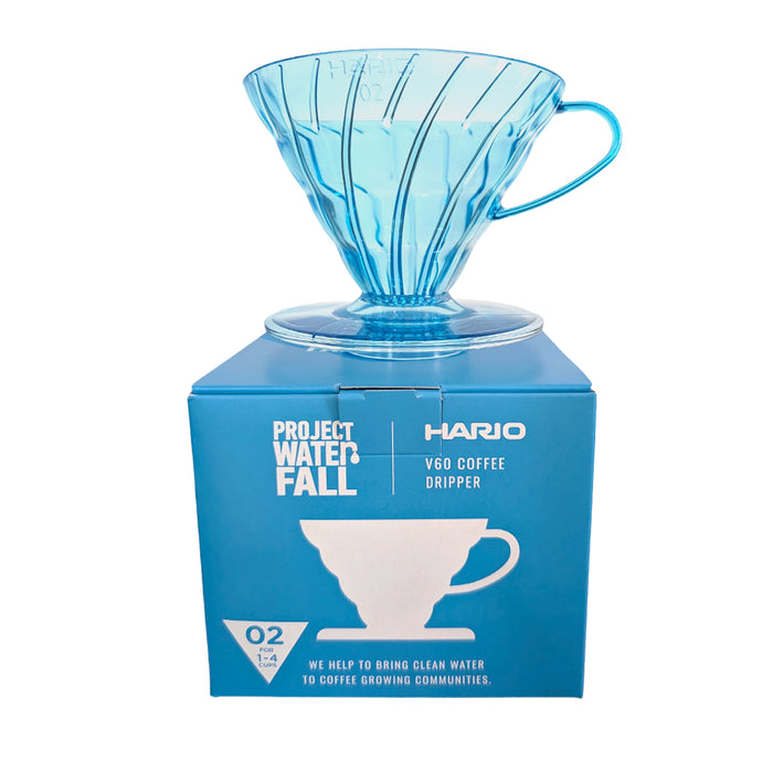 Hario x Project Waterfall V60 Coffee Dripper Plastic (Size 02)