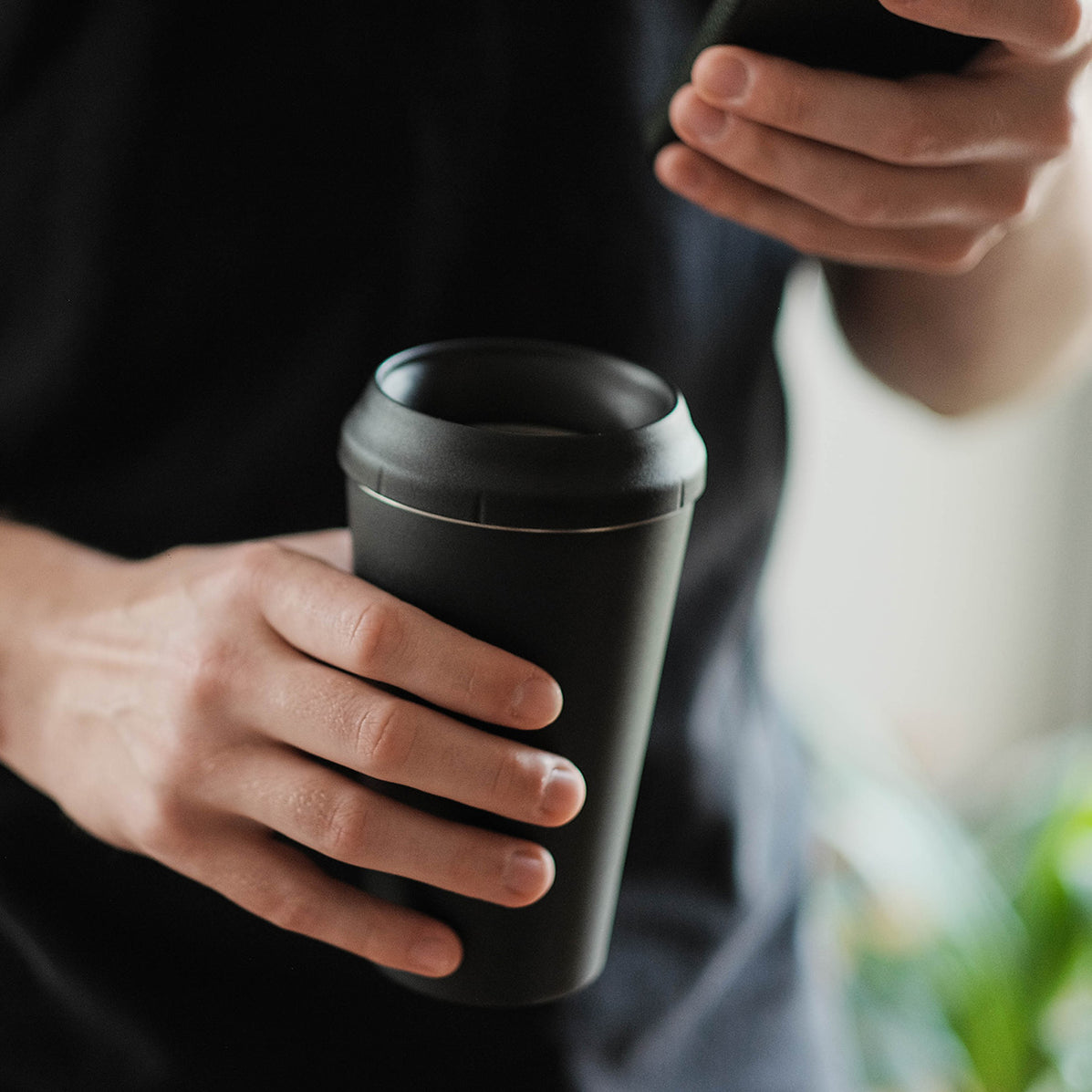 TOPL Flow360° / Stroll Reusable Cup - Oatmeal (12oz) — Brewed By Hand