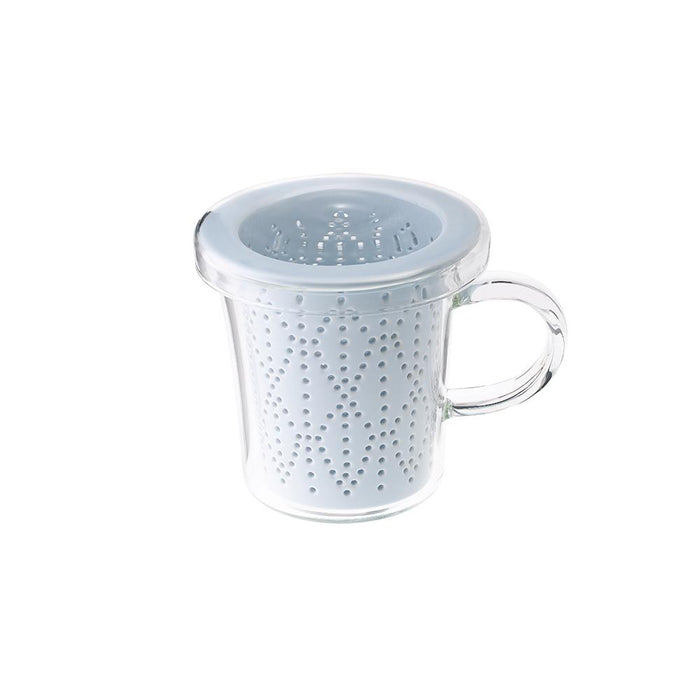 Loveramics Weave Mug with Porcelain Infuser (Indigo)