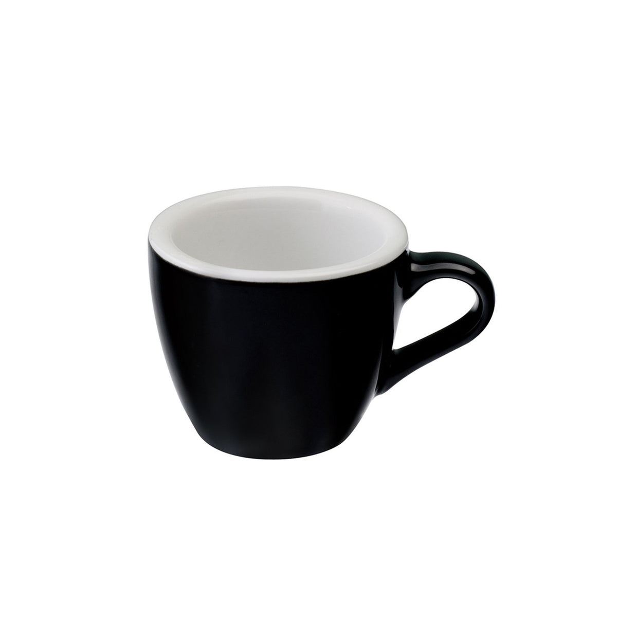 Loveramics Egg Black 80 ml Espresso Cup & Saucer [LAST STOCK] - Barista Pro