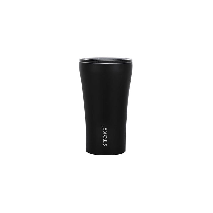 Sttoke Reusable Coffee Cup 12oz (Luxe Black)