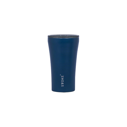 Sttoke Reusable Coffee Cup 12oz (Magnetic Blue) - Damaged Box