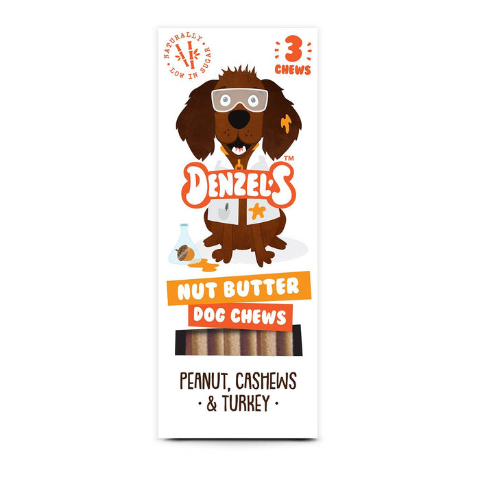 Denzel's Nut Butter Chews for Dogs 