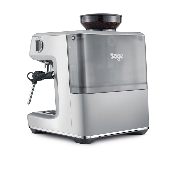 Sage - The Barista Express with Manual Tamping - Brushed Stainless Steel