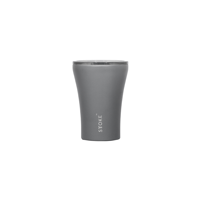 Sttoke Reusable Coffee Cup 8oz (Slated Grey)
