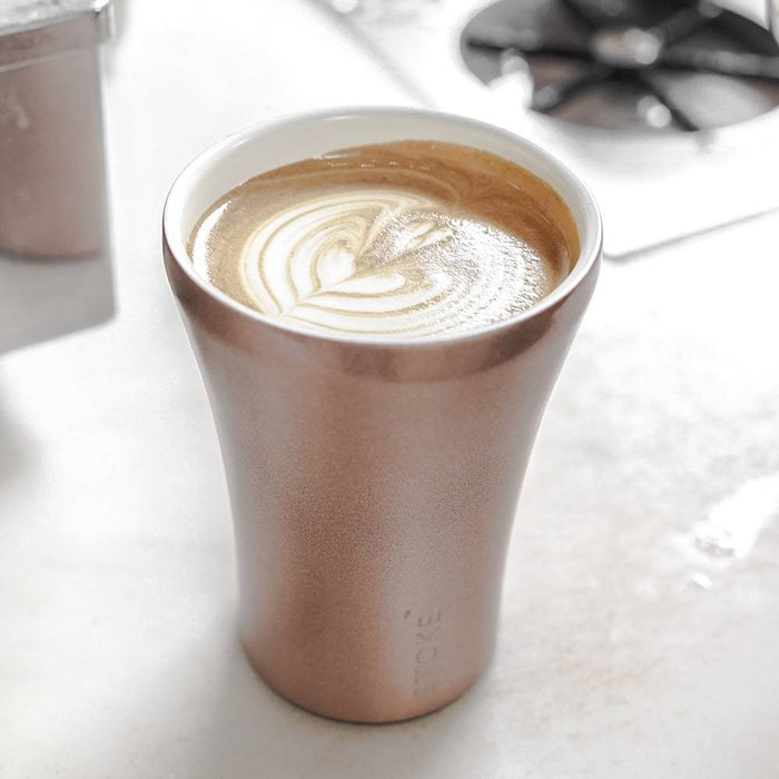 Sttoke Reusable Coffee Cup 8oz (Blush Rose)