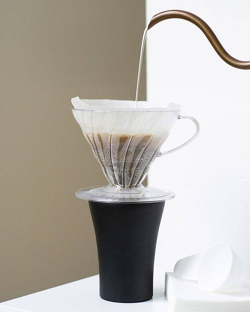 Hario V60 Coffee Dripper Plastic (Size 02) Including 40 FREE Filter Papers