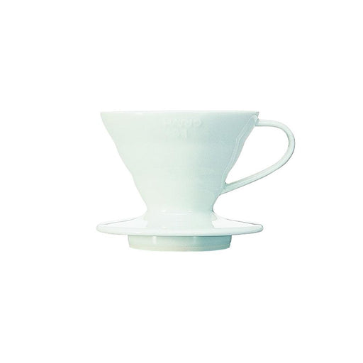 Hario V60 Ceramic Coffee Dripper White - Size 01