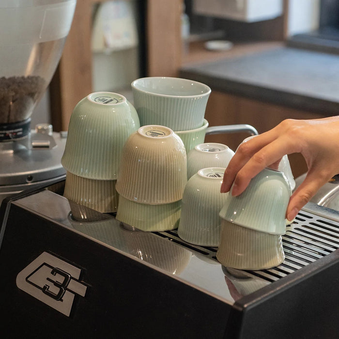 Loveramics Brewers 80ml Embossed Espresso Tasting Cup (Green)